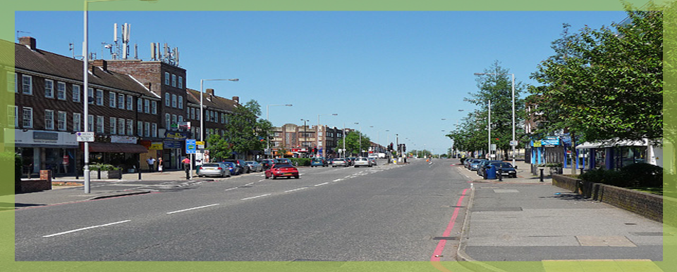 Cars in Cheam