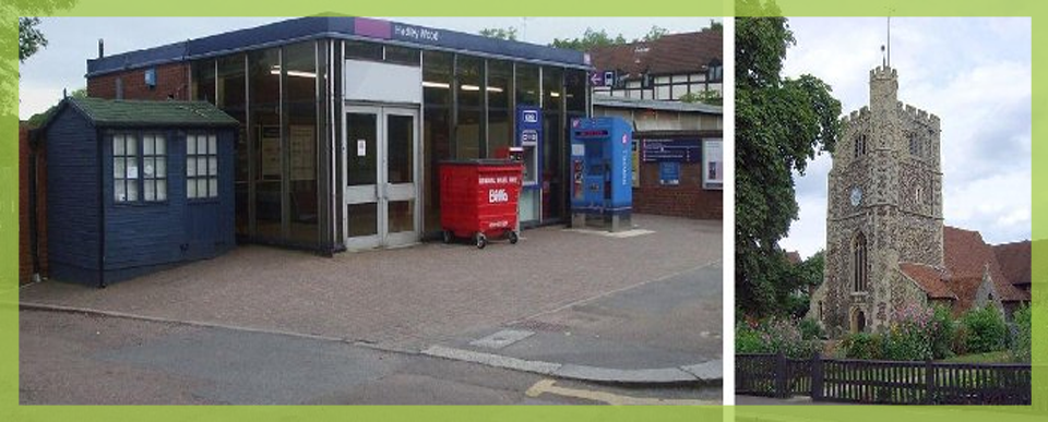 Cars in Monken Hadley